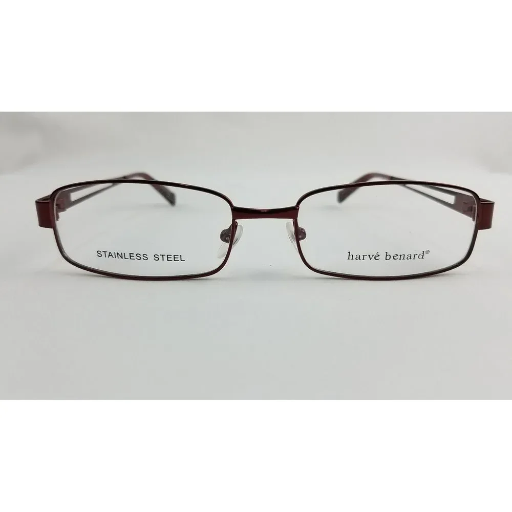 Harve Bernard Eyewear HB548 Size: 51-17-140 Color: Burgundy‎
